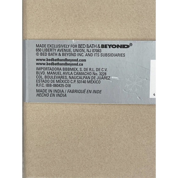 H For Happy Set Of 4 Christmas 2" Paper Squatty Teadrop Tree Ornaments Colorful - Picture 13 of 15